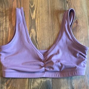 Naturyl scrunch front bralette